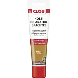 Clou Holzreparatur-Spachtel 55 g mittelbraun