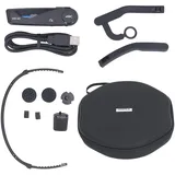 cftgiw Akozon EP6 Plus 4K-Head-Mounted-Kamera, Tragbare Videokamera 30FPS Vlog-Recorder WiFi-Freisprecheinrichtung, 130-Grad-Weitwinkelobjektiv