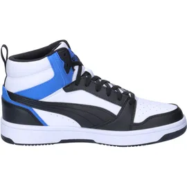 Puma Rebound V6 Sneaker, Black White Team Royal, 44 EU