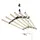 MonsterShop Deckentrockner 2 m schwarz