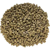 LEGO LEGO® 1x2 Mauersteine Bausteine Dunkelbeige - 98283 NEU!