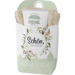 Geschenk für Dich Wellness Set Duschgel mit kl. Handtuch