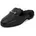 Hirschleder Sabot Damen Schwarz 39