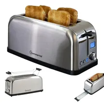 sommertal Toaster ST1500 XXL Silber