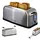 sommertal Toaster ST1500 XXL Silber