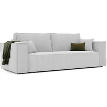 idohome Schlafcouch Cord 3-Sitzer Beige