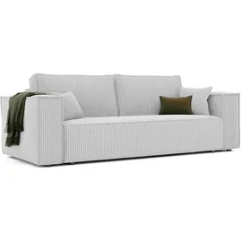 idohome Schlafcouch Cord 3-Sitzer Beige