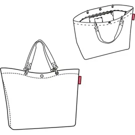 Reisenthel shopper XL twist sky rose