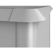 Biohort Schneckenschutz für HochBeet 1 m x 1 m Silber-Metallic