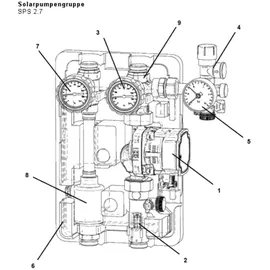 Brötje Solar-Pumpe UPM3 25-70 PWM