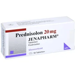 Prednisolon 20 mg Jenapharm Tabletten 50 St