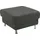 Candy Polsterhocker Korfu Polyester 73 x 48 x 73 cm Grau