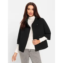 Heine Sweatjacke in schwarz | Gr.: 34