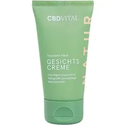 CBD VITAL Gesichtscreme Trockene Haut mit 150mg CBD