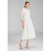 Swing Cocktailkleid Weiß 44