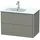 Duravit Waschtischunterschrank 2 Auszüge 81 x 47,8 x 56 cm Grau