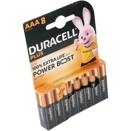 Duracell Plus AAA 8 St.