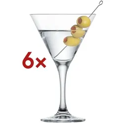 Zwiesel Glas 6x Martini Cocktailglas »Mondial« 275 ml transparent, 17 cm