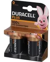 DURACELL® PLUS POWER C BATTERIES Piles 2 pc(s)