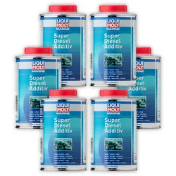 6x 500ml LIQUI MOLY 25004 Additiv Marine Super Diesel Additiv Kraftstoff