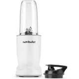 nutribullet Turbo 1000W – Mixer & Smoothie Maker mit 1000 Watt Motor, Mini Blender mit 45-Sekunden Auto-Zyklus, Hochleistungsmixer für Proteinshakes, gefrorene Früchte & Nüsse, Weiß (NBT1004MW)