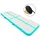 vidaXL Aufblasbare Gymnastikmatte mit Pumpe 600x100x20 cm PVC Grün