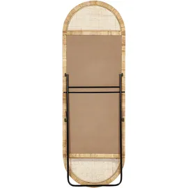 Beliani Standspiegel 50 x 150 cm Naturfarben