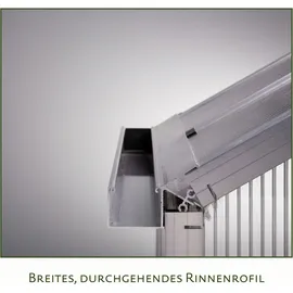 KGT Orchidee IV Alu moosgrün HKP 10 mm 12,75 m2