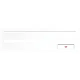 RENZ Frontplatte kombinierbar, eckig, 300 x 110 mm, Stahl