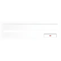 RENZ Frontplatte kombinierbar, eckig, 300 x 110 mm, Stahl