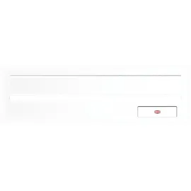 RENZ Frontplatte kombinierbar, eckig, 300 x 110 mm, Stahl
