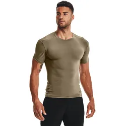 Under Armour Tactical HeatGear Kompressions-T-Shirt federal tan, Größe L