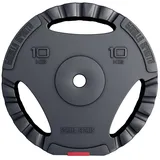 GORILLA SPORTS Hantelscheiben Einzeln/Set, Kunststoff Gewichtsscheiben, Ø 30/31mm Bohrung, Tri-Grip, Hantelscheiben-Set, von 1,25 kg bis 30 kg Gewichte - für Krafttraining