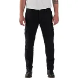 Rokker Black Jack Slim, Textilhose unisex - Schwarz - W36/L32