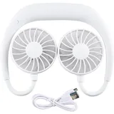 Neuer Tragbarer Nackenventilator, 3-stufig Verstellbarer Sportventilator, Usb-wiederaufladbarer Reiseventilator, Idealer Reiseventilator