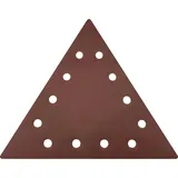 TECMIX Schleifpapier Multiloch Klett-Schleifpads Dreieck P120 25 Stück 290x290x290 mm