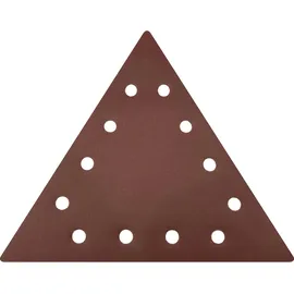 TECMIX Schleifpapier Multiloch Klett-Schleifpads Dreieck P120 25 Stück 290x290x290 mm