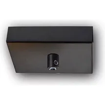 Fiai IsoLED Deckenbaldachin eckig schwarz