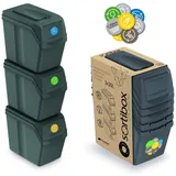 Prosperplast Sortibox 3x20 l Grau