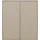 Woood Highboard 100 x 110 cm Beige