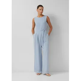 s.Oliver Regular Fit Jumpsuit mit Viskosefutter Rauchblau, 42