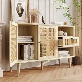 stilvora Sideboard 120 x 80 x 40 cm Beige