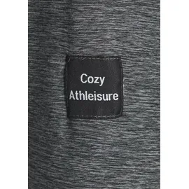 vivance active by lascana Funktions-Kapuzensweatjacke Damen schwarz meliert Gr.M (40/42)