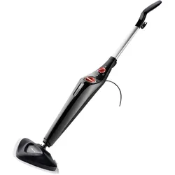 Vileda 168933 Steam PLUS Dampfreiniger mit Mikrofaserbezug plus PowerPad, entfernt bis zu 99,9% Bakterien, 3 Dampfeinstellungen, ECO-Verpackung