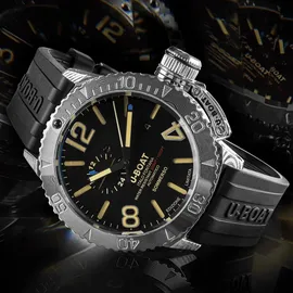 U-Boat Sommerso Damasco Kautschuk 46 mm 9988