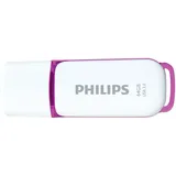 Philips Snow Edition 64 GB weiß/lila USB 3.0 FM64FD75B/00