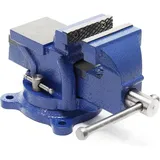 XPOtool Wiltec Schraubstock Heavy Duty 75 mm Klemmbacke, Amboss für schwere Beanspruchung für Werkbank