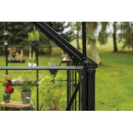 Juliana Halls Planthouse-Fallrohrsatz Icon Ø 7 cm x 187 cm Schwarz 2 Stück