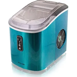 mspoint Mulano Eiswürfelmaschine Edelstahl Blau