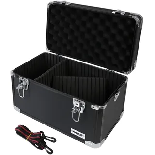 HMF 14801-02 Alu Transportkoffer, Aufbewahrungskoffer, individuelle Facheinteilung, 40 x 27,5 x 23,5 cm